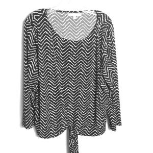 Ellen Tracy the front blouse size XL EUC